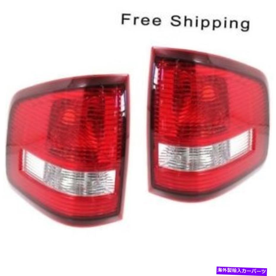 USテールライト テールランプレンズとハウジングセットの2 LH＆RHサイドフィットフォードエクスプローラスポーツトラック Tail Lamp Lens and Housing Set of 2 LH & RH Side Fits Ford Explorer Sport Trac【並行輸入品】