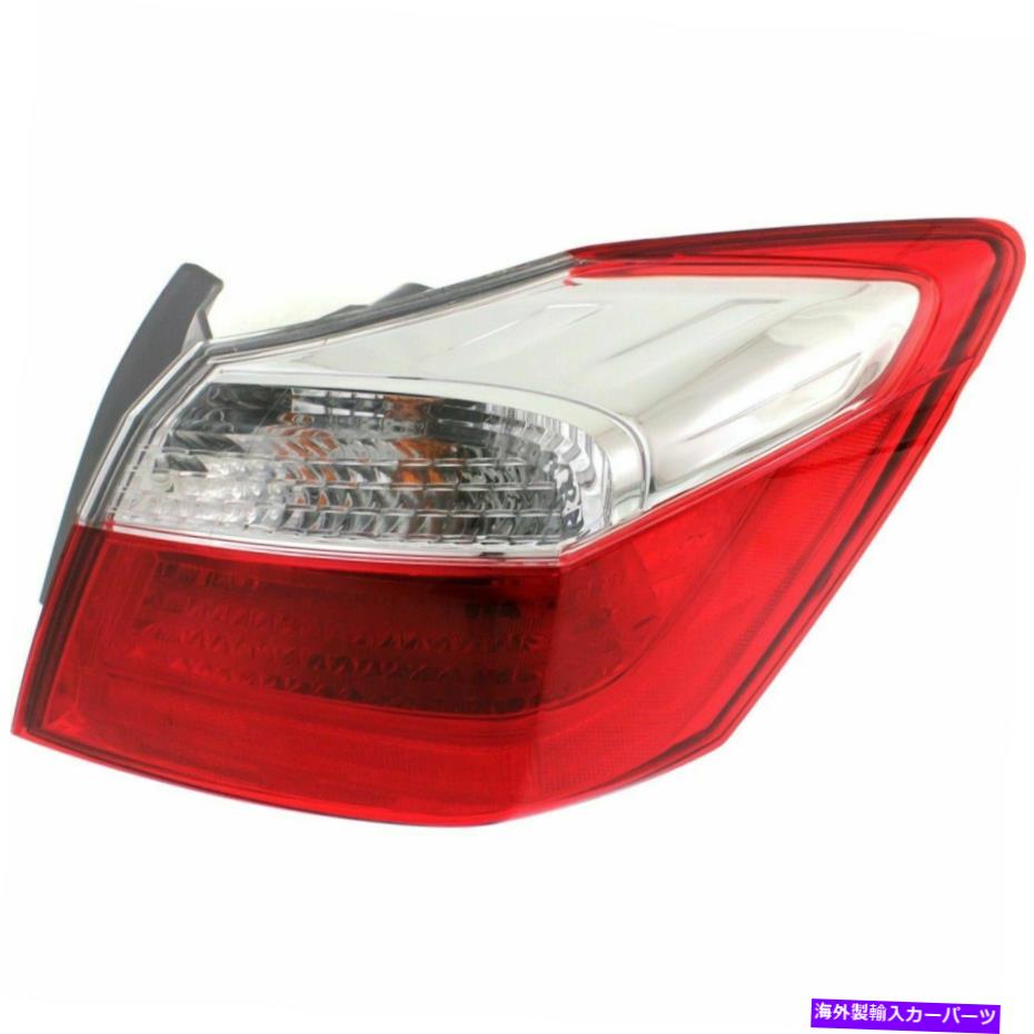 USテールライト 新しい助手席側テールランプアウターアセンブリはホンダアコードHO2805101フィット New Passenger Side Tail Lamp Outer Assembly Fits Honda Accord HO2805101【並行輸入品】