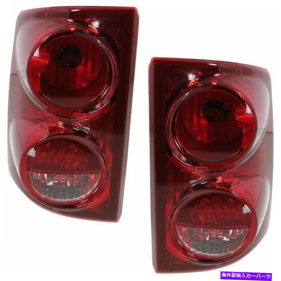 USテールライト 新しいテールライト後ろ左右サイドフィット2005-2010 Dodge Dakota 55077605AD NEW TAILLIGHTS REAR LEFT AND RIGHT SIDE FITS 2005-2010 DODGE DAKOTA 55077605AD【並行輸入品】