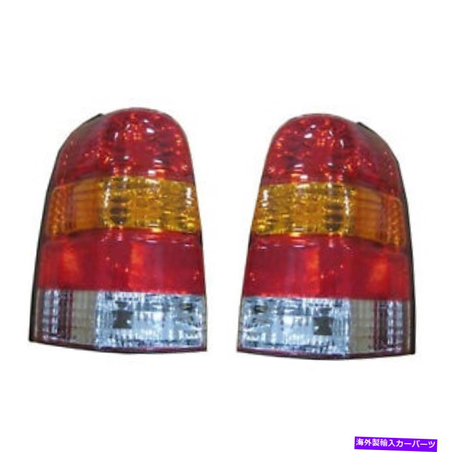 USテールライト Tail Lightsフィットフォードエスケープ01-07 FO2818102 6L8Z-13405-DA NEW PAIR OF TAIL LIGHTS FIT FORD ESCAPE 01-07 FO2818102 FO2819102 6L8Z-13405-DA【並行輸入品】