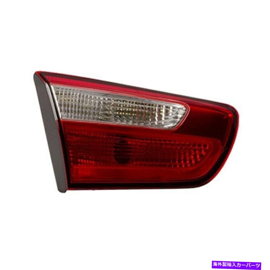 USテールライト Kia Rio 2012-2017のためにki2802111運転者側の内部交換テールライト For Kia Rio 2012-2017 Replace KI2802111 Driver Side Inner Replacement Tail Light【並行輸入品】