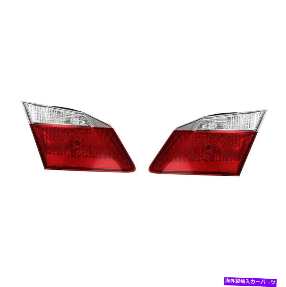 USテールライト インナーテールライトの新しいペアはホンダアコードハイブリッド34150T2AA01 34155-T2A-A01 NEW PAIR OF INNER TAIL LIGHTS FITS HONDA ACCORD HYBRID 34150T2AA01 34155-T2A-A01【並行輸入品】