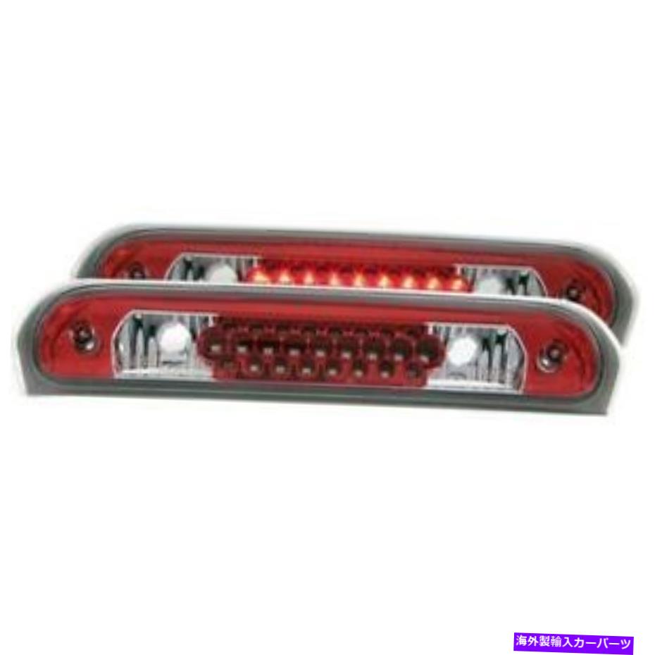 USテールライト Anzo LED 3RDブレーキライト2002-2008 Dodge Ramの赤/クリア ANZO LED 3rd Brake Light Red/Clear For 2002-2008 DODGE RAM【並行輸入品】