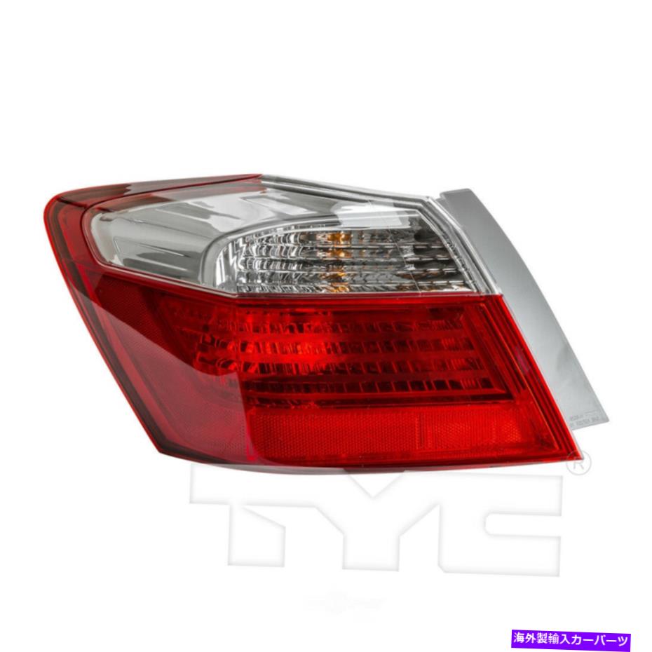 USテールライト テールライトアセンブリ - NSF認定TYC 11-6530-00-13-15ホンダアコード Tail Light Assembly-Nsf Certified TYC 11-6530-00-1 fits 13-15 Honda Accord【並行輸入品】