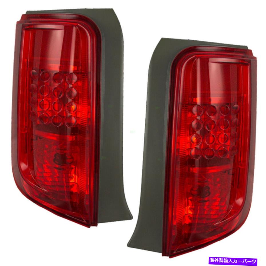 USテールライト 新しいペアセットTaillight Taillampレンズハウジングユニットの交換08-10 SCION XB New Pair Set Taillight Taillamp Lens Housing Unit Replacement for 08-10 Scion xB【並行輸入品】