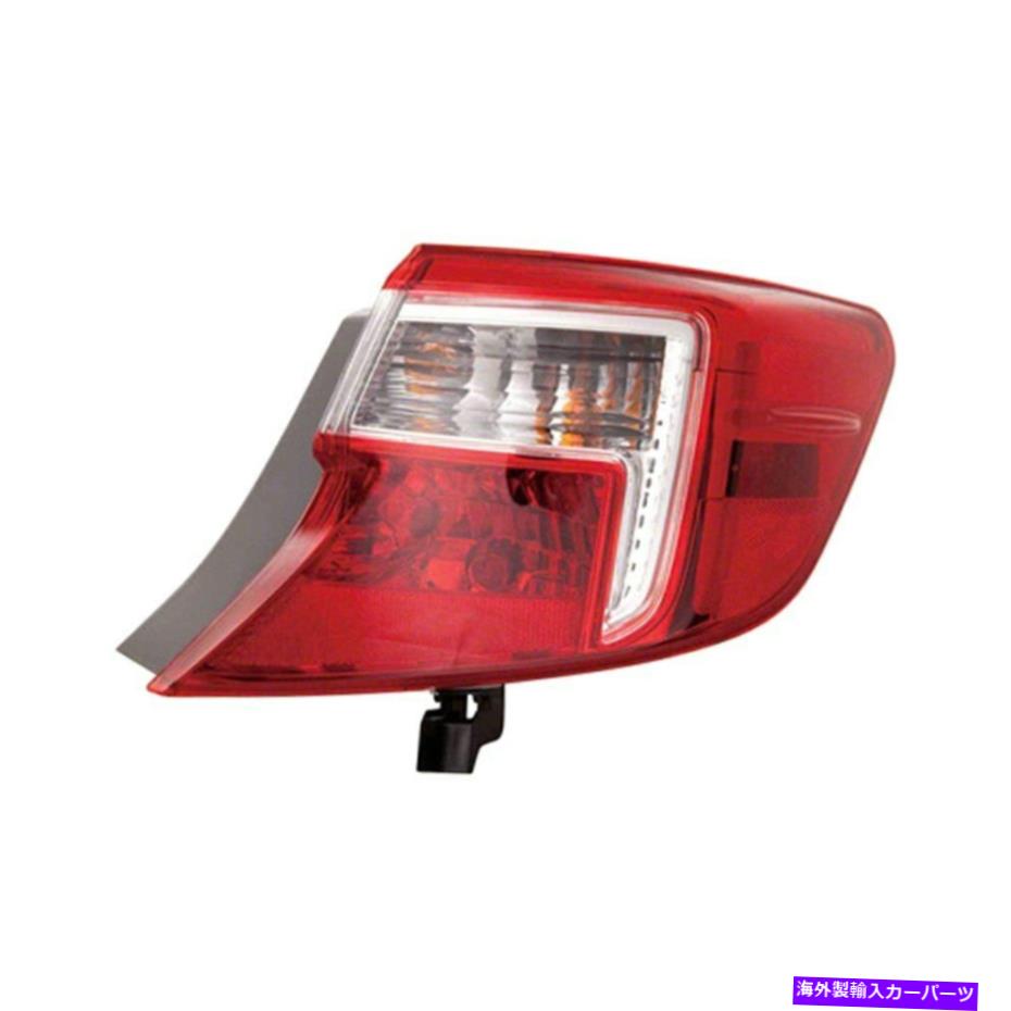 USテールライト トヨタカムリー12-14パシフィックベスト助手席側外部交換テールライト用 For Toyota Camry 12-14 Pacific Best Passenger Side Outer Replacement Tail Light【並行輸入品】