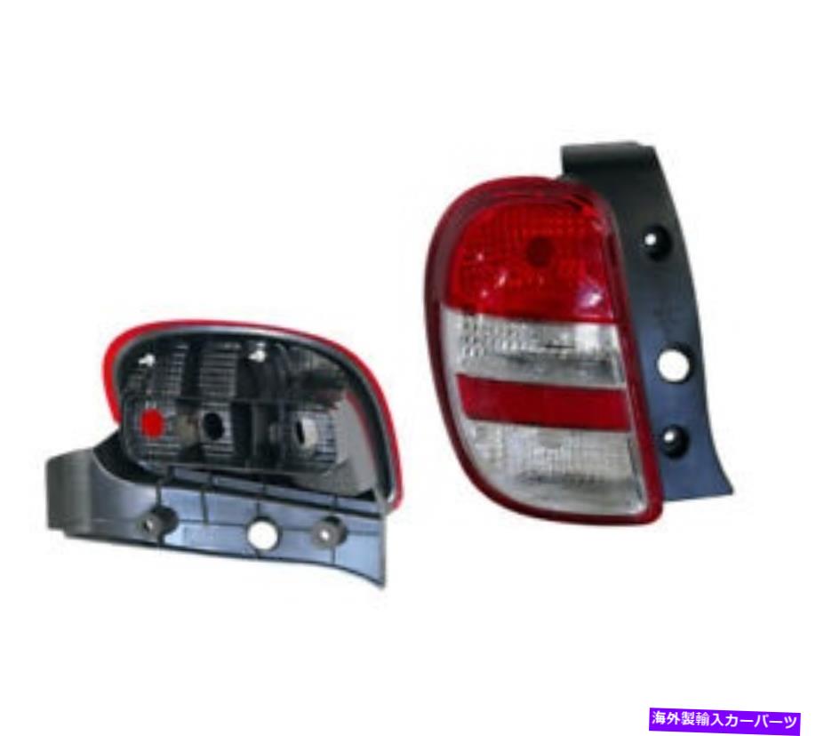 USテールライト 日産マイクラK13 11 / 2010-11 / 2014-左?のテールライト Tail light for Nissan Micra K13 11/2010-11/2014-LEFT【並行輸入品】