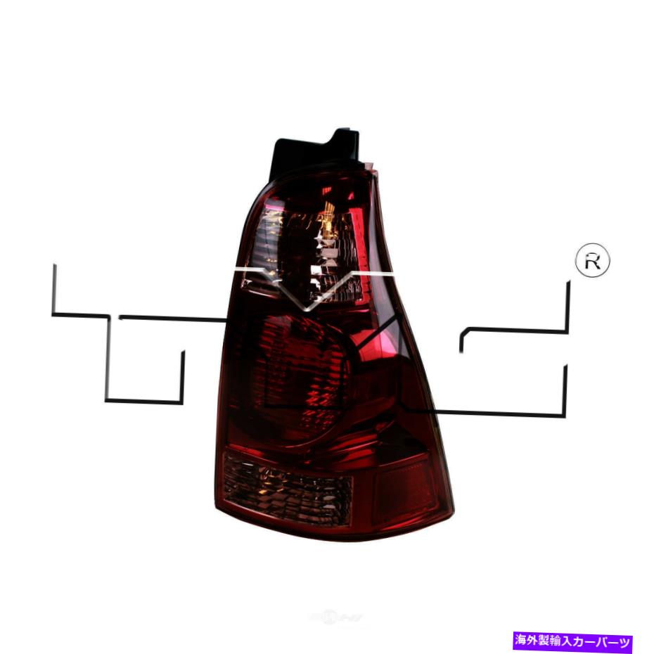 USテールライト テールライトアセンブリ - レギュラー右TYC 11-6061-01フィット03-05トヨタ4ランナー Tail Light Assembly-Regular Right TYC 11-6061-01 fits 03-05 Toyota 4Runner【並行輸入品】