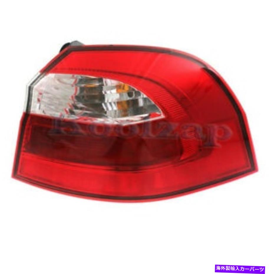 USテールライト 12-17 RIO外部Taillight TaillampリアブレーキライトランプW /電球右側 For 12-17 Rio Outer Taillight Taillamp Rear Brake Light Lamp w/Bulb Right Side【並行輸入品】