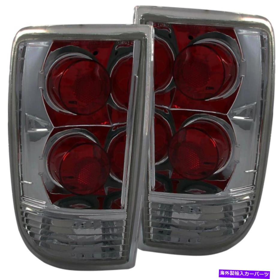 USテールライト シボレーブレザーテールライトスモークのAnzo 1995-2005（221174） ANZO 1995-2005 for Chevrolet Blazer Taillights Smoke (221174)【並行輸入品】
