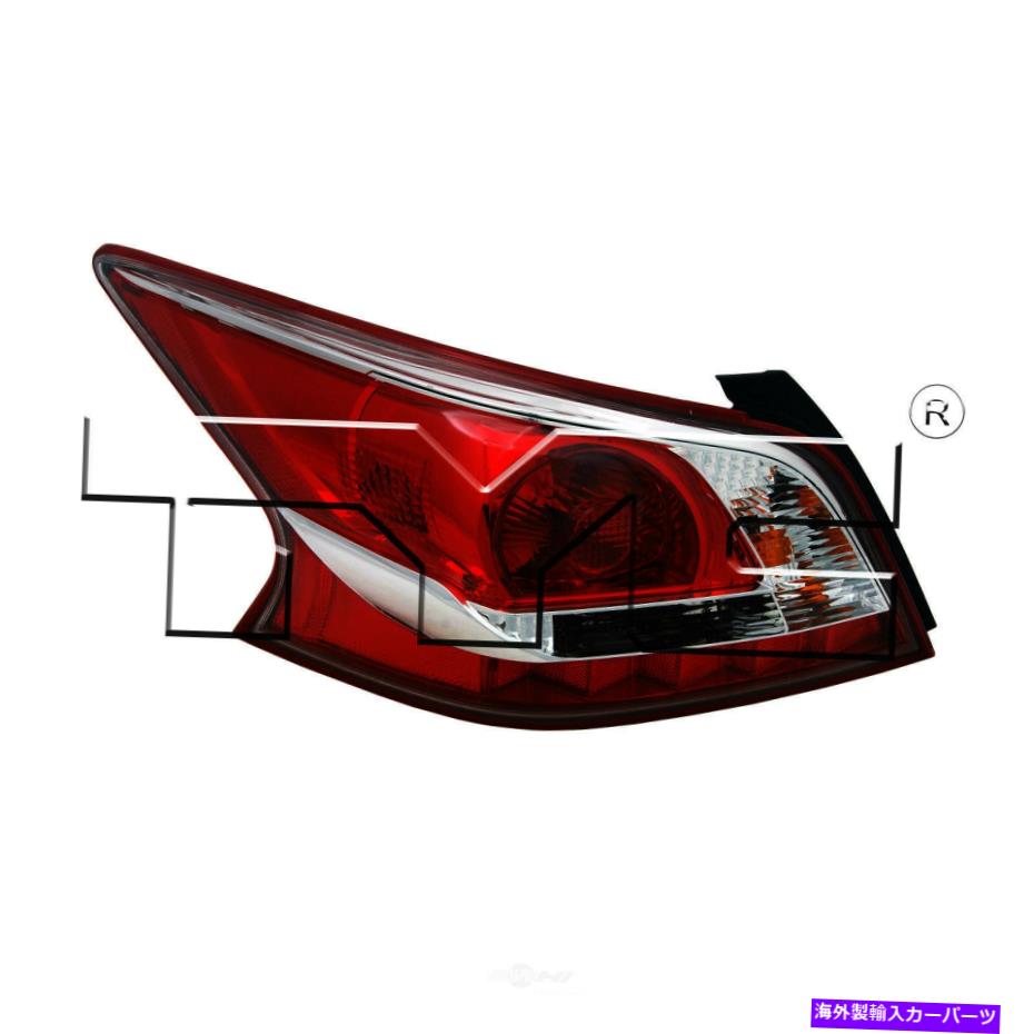 USテールライト テールライトアセンブリ - 通常の左のTYC 11-6480-00フィット2013日産アルティマ Tail Light Assembly-Regular Left TYC 11-6480-00 fits 2013 Nissan Altima【並行輸入品】