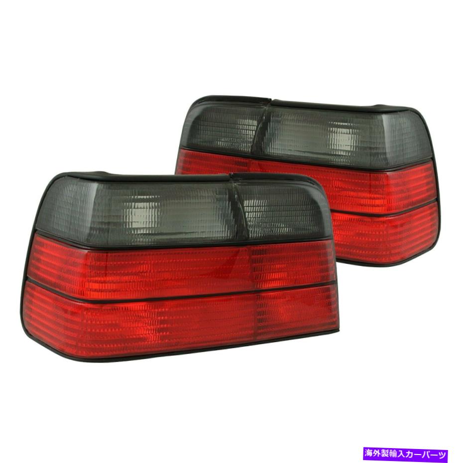 USテールライト BMWのための318i 1992-1998 Anzo 221200クロム赤/煙ファクトリースタイルのテールライト For BMW 318i 1992-1998 Anzo 221200 Chrome Red/Smoke Factory Style Tail Lights【並行輸入品】
