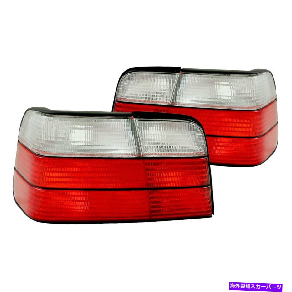 USテールライト BMW用318i 1992-1998 Anzo 221216 Chrome / Red Factory Style Tail Light For BMW 318i 1992-1998 Anzo 221216 Chrome/Red Factory Style Tail Lights【並行輸入品】
