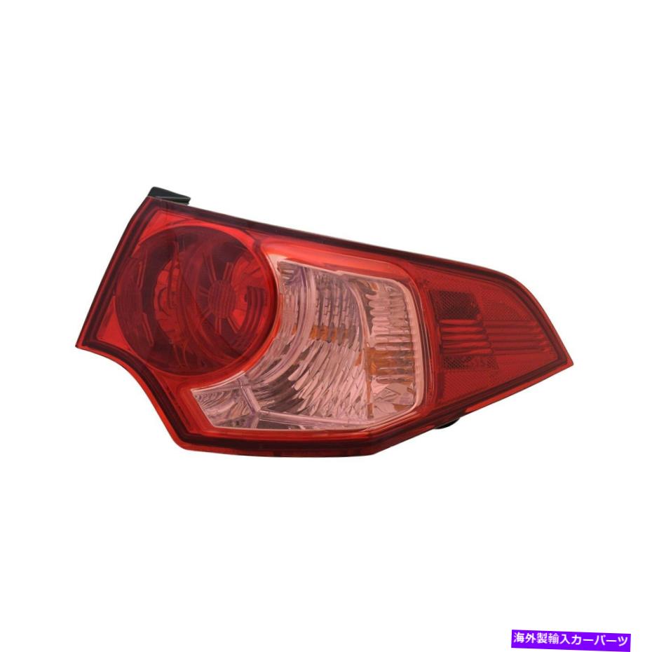 USテールライト Acura TSX 11-14 TYC 11-6451-90-9乗客側外部交換テールライト For Acura TSX 11-14 TYC 11-6451-90-9 Passenger Side Outer Replacement Tail Light【並行輸入品】