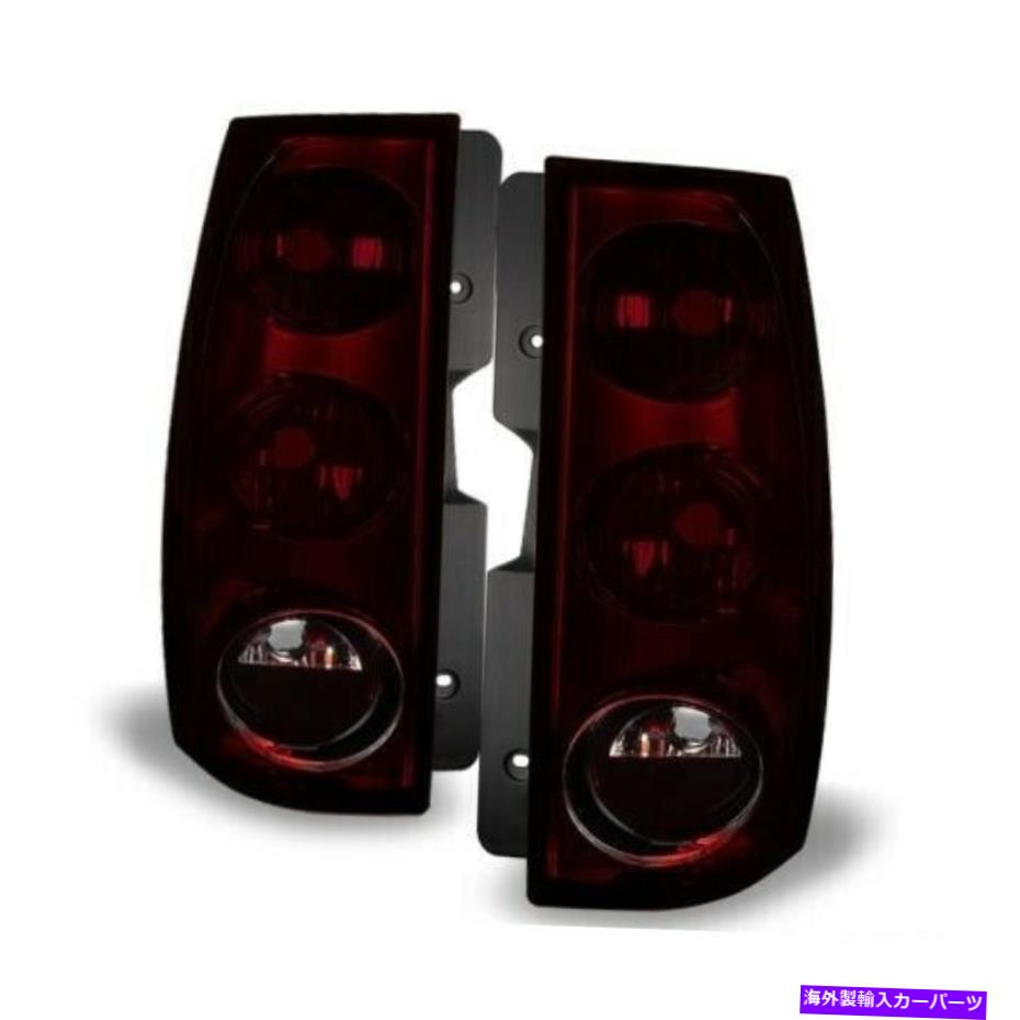 USテールライト GMC 07-14 Yukon赤い煙交換リアテールブレーキライトセットXL 1500 2500 GMC 07-14 Yukon Red Smoke Replacement Rear Tail Brake Lights Set XL 1500 2500【並行輸入品】