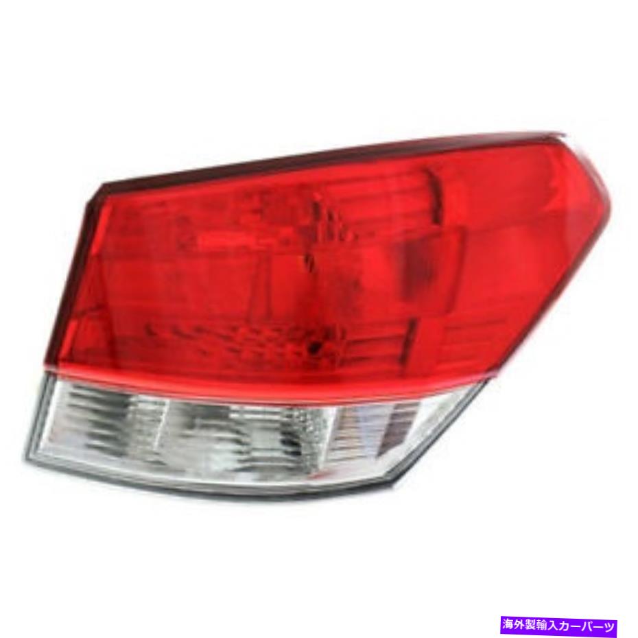USテールライト 10-14レガシーセダンの外側のTaillight TaillampリアブレーキライトW / Obulb右側 10-14 Legacy Sedan Outer Taillight Taillamp Rear Brake Light w/oBulb Right Side【並行輸入品】