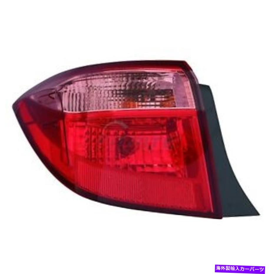USテールライト 新しい外側のテールランプアセンブリはトヨタカローラ2017-2019から2804130 NEW OUTER LEFT TAIL LAMP ASSEMBLY FITS TOYOTA COROLLA 2017-2019 TO2804130【並行輸入品】