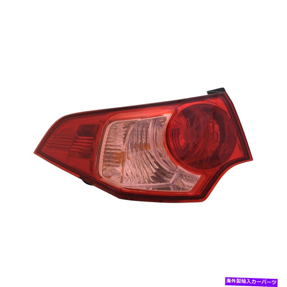 USテールライト Acura TSX 11-14 TYC 11-6452-90-9運転者側外部交換テールライト For Acura TSX 11-14 TYC 11-6452-90-9 Driver Side Outer Replacement Tail Light【並行輸入品】