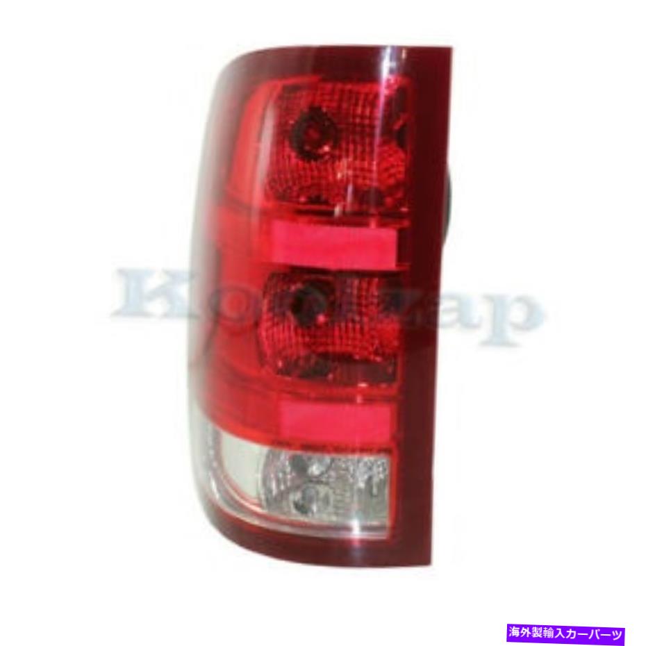 USテールライト 10-11シエラピックアップトラックTaillight Taillampリアブレーキライトランプドライバ側 10-11 Sierra Pickup Truck Taillight Taillamp Rear Brake Light Lamp Driver Side【並行輸入品】