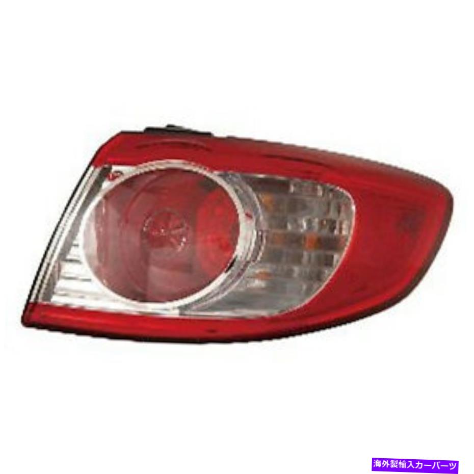 USテールライト 10-12 Hyundai Santa Fe HY 2805117用CPP右Taillampアウター CPP Right Taillamp Outer for 10-12 Hyundai Santa Fe HY2805117【並行輸入品】