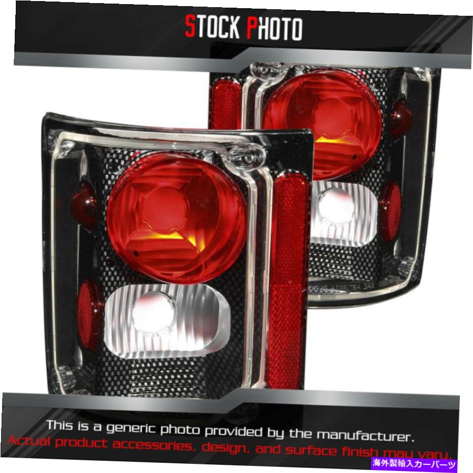 USテールライト 73-91 Blazer 211015のためのアナゾ炭素繊維/赤ユーロテールライト Anzo Carbon Fiber/Red Euro Tail Lights for 73-91 Blazer 211015【並行輸入品】