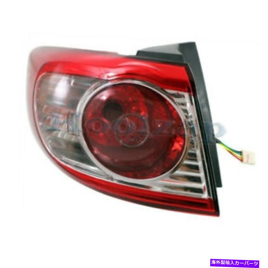 USテールライト 10 11 12サンタFE外部Taillight Taillampリアブレーキライトランプドライバ側 For 10 11 12 Santa Fe Outer Taillight Taillamp Rear Brake Light Lamp Driver Side【並行輸入品】