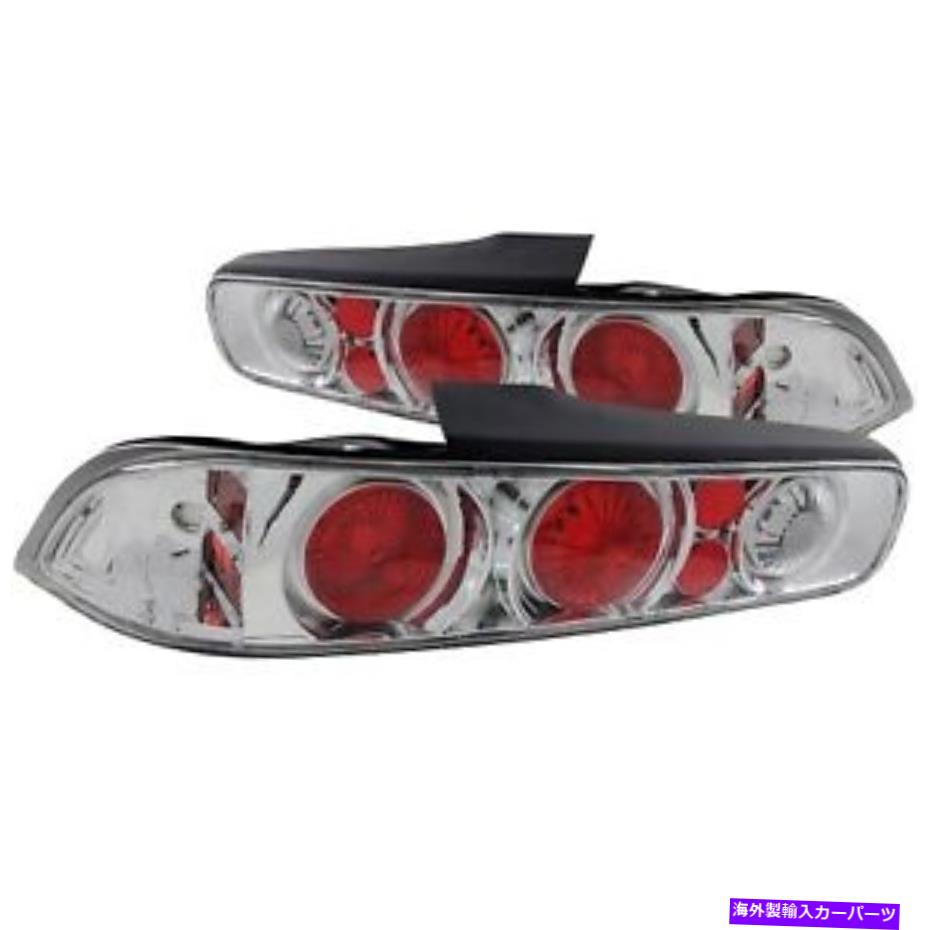 USテールライト Anzo Taillights Chromeは1994-2001 Acura Integra 221004に収まります ANZO TAILLIGHTS CHROME FITS 1994-2001 ACURA INTEGRA 221004【並行輸入品】