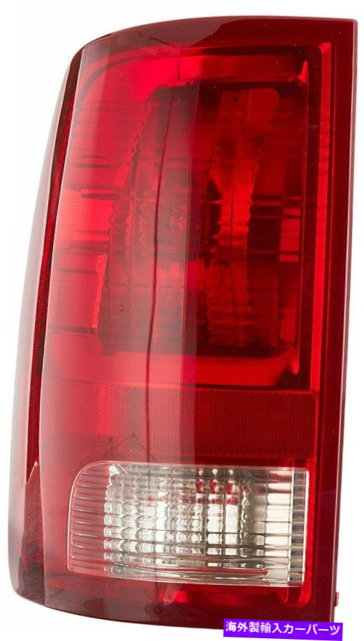 USテールライト RAM 1500,2500,3500 CH2818124のためのドライバーサイドのTaillightクリアレッドレンズw /球根 Driver Side Taillight Clear Red lens w/ bulbs for Ram 1500, 2500, 3500 CH2818124【並行輸入品】