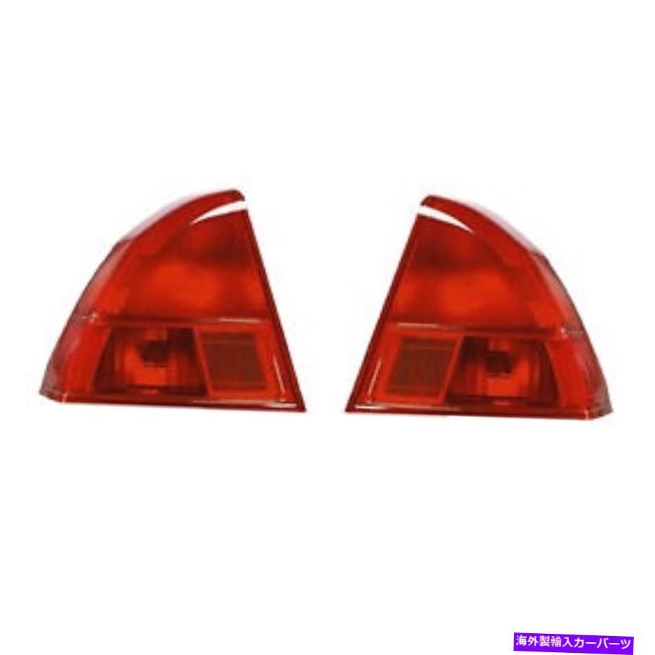 USテールライト テールライトフィットホンダシビックセダン2001 2002 HO2800133 33501-S5D-A01 NEW PAIR OF TAIL LIGHTS FIT HONDA CIVIC SEDAN 2001 2002 HO2800133 33501-S5D-A01【並行輸入品】