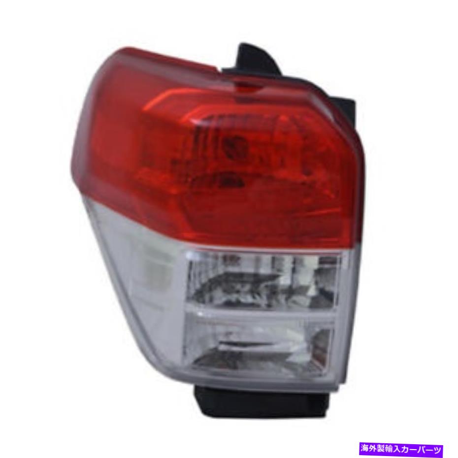 USテールライト 新しいクロム左テールライトフィットトヨタ4Runner 2010-2013から2818147 81561-35360 NEW CHROME LEFT TAIL LIGHT FITS TOYOTA 4RUNNER 2010-2013 TO2818147 81561-35360【並行輸入品】