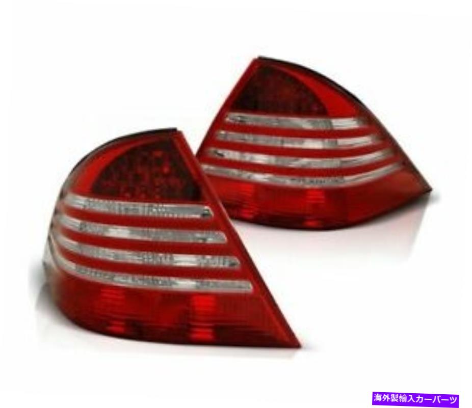 USテールライト テールライトリアメルセデスSクラスW220 1998-2005セダンレッドホワイト Tail Lights Rear Mercedes S-Class W220 1998-2005 Sedan Red White【並行輸入品】