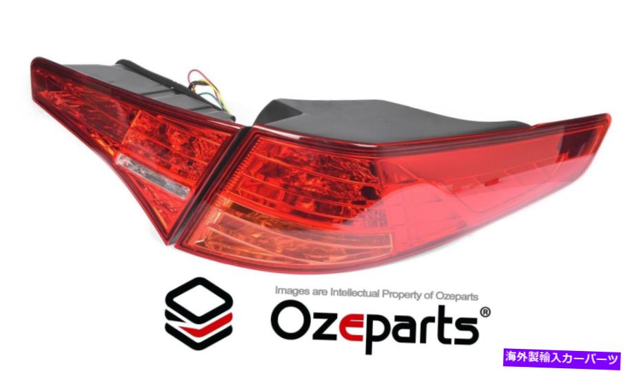 USテールライト CIA Optima TF 2010~2013 SIのためのペアRH右手+ブーツ蓋ライト（LEDなし） Set Pair RH Right Tail + Boot Lid Light (No LED) For Kia Optima TF 2010~2013 Si【並行輸入品】｜Us Custom Parts Shop USDM