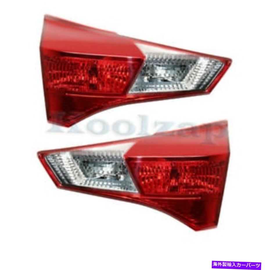 USテールライト 13-15 RAV4アメリカの内部Taillight Taillampテールライトw /電球セットペア For 13-15 RAV4 USA Built Inner Taillight Taillamp Tail Light w/Bulb Set Pair【並行輸入品】 40,385円