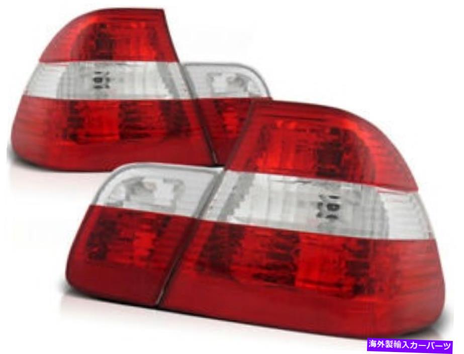 USテールライト BMW 3シリーズE46セダン2001-2003 2004 2005 VR-1766赤ホワイト Rear lights for BMW 3 Series E46 Sedan 2001-2003 2004 2005 VR-1766 Red White【並行輸入品】