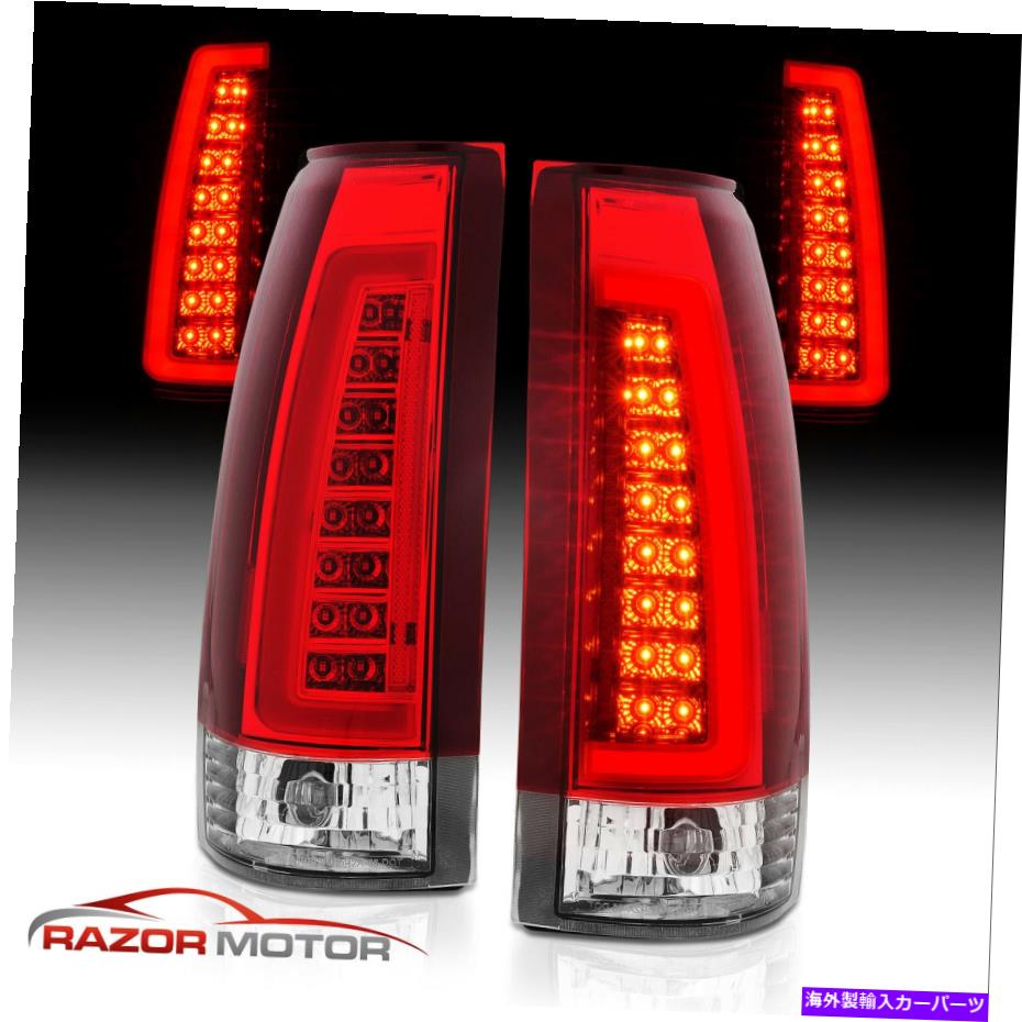 USテールライト 1988-99 C-BAR LED Red Taillightセット用Chevy / GMC C10 C / K Silverado Tahoe Sierra 1988-99 C-Bar LED Red Taillight Set for Chevy/GMC C10 C/K Silverado Tahoe Sierra【並行輸入品】|Us Custom Parts Shop USDM