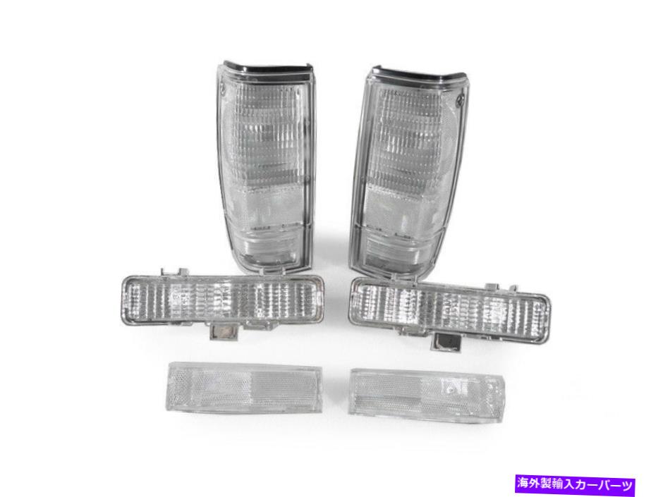 USテールライト 1982-1993のためのコンボデポクリアテール+コーナー+バンパーシグナルライトシーバS-10 S10 COMBO DEPO Clear Tail+Corner+Bumper Signal Lights For 1982-1993 Chevy S-10 S10【並行輸入品】 42,479円