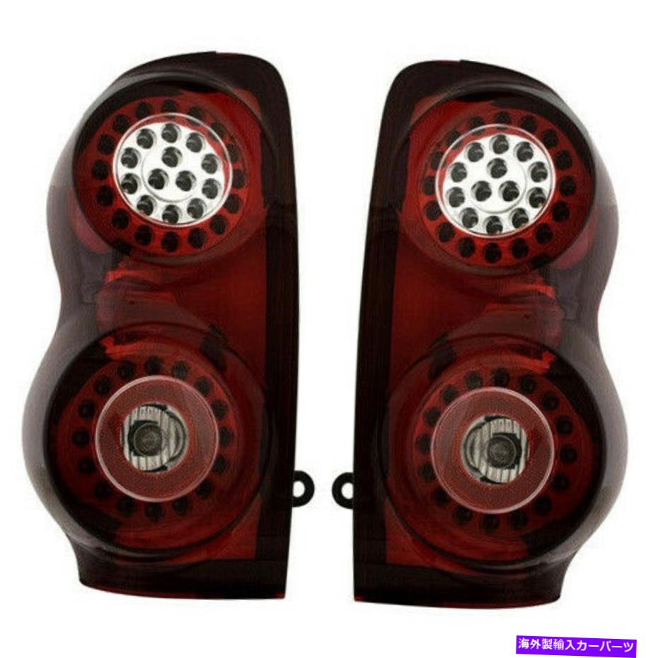 USテールライト 2004-2009のための新しいルビー赤LEDテールライトセットDurango CH2818101 CH2819101 New Ruby Red LED Tail Light Set For 2004-2009 Dodge Durango CH2818101 CH2819101【並行輸入品】