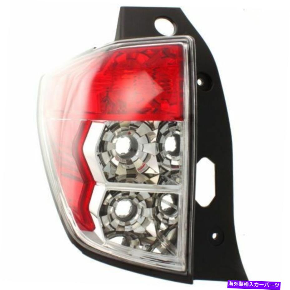 USテールライト Forester 09-13、ドライバーサイドテールライト、クリア、レンズレンズ For Forester 09-13, Driver Side Tail Light, Clear and Red Lens【並行輸入品】|Us Custom Parts Shop USDM