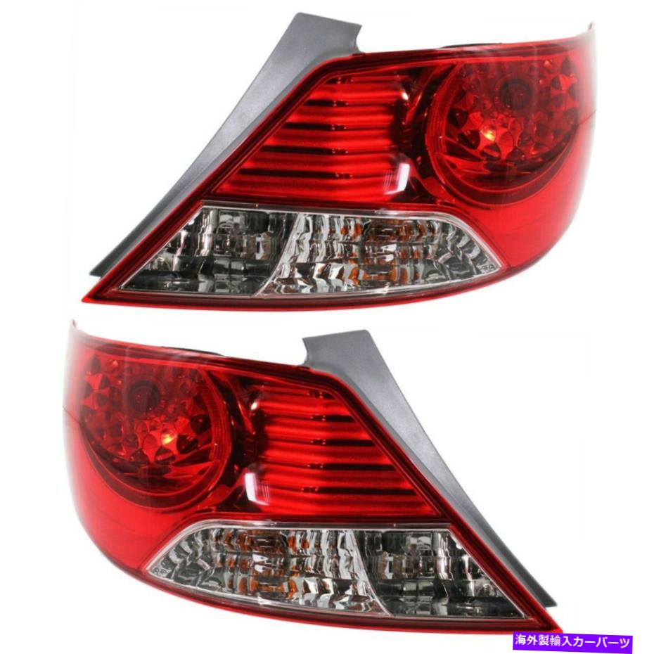 USテールライト 2012-2014 Hyundaiアクセントクリア/レッドW /球根2ピースのためのハロゲンテールライトセット Halogen Tail Light Set For 2012-2014 Hyundai Accent Clear/Red w/ Bulbs 2Pcs【並行輸入品】