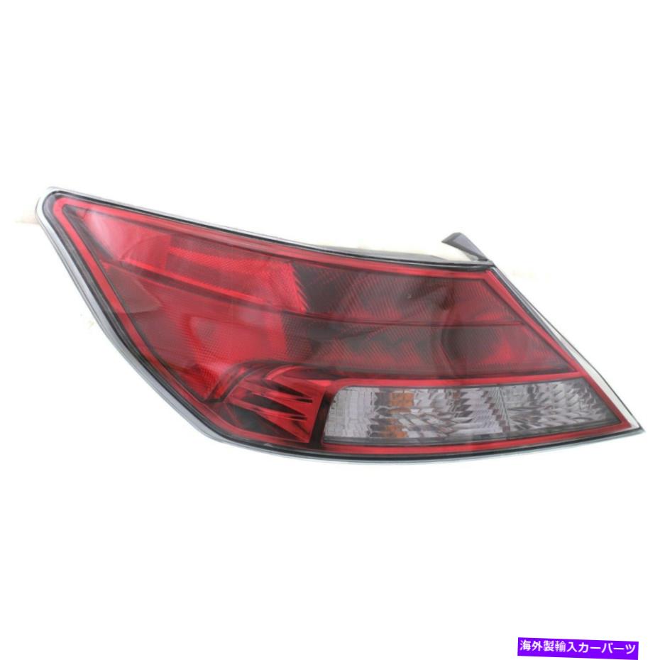 USテールライト 2012-2014のハロゲンテールライトAcura TL左透明＆レンズW /電球（S） Halogen Tail Light For 2012-2014 Acura TL Left Clear & Red Lens w/ Bulb(s)【並行輸入品】