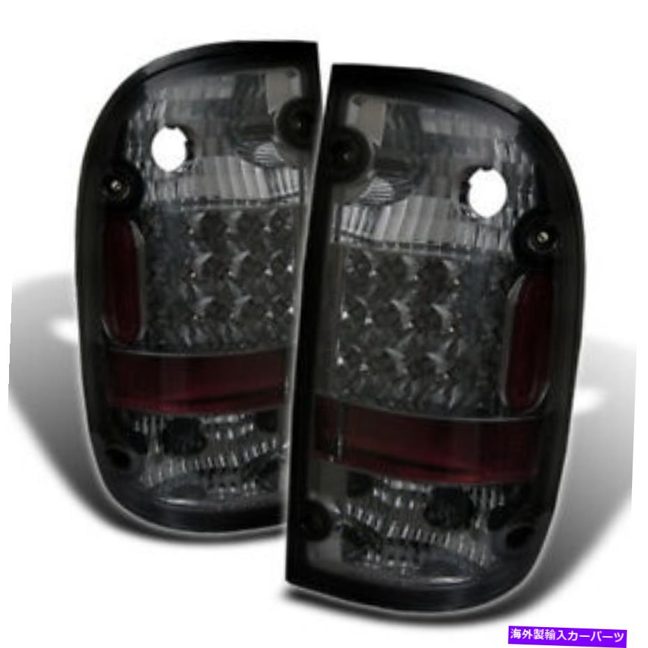 USテールライト トヨタ01-04タコマスモークLEDリアテールブレーキライトランプセットDLX S /プリランナー Toyota 01-04 Tacoma Smoke LED Rear Tail Brake Lights Lamp Set DLX S/Pre-Runner【並行輸入品】