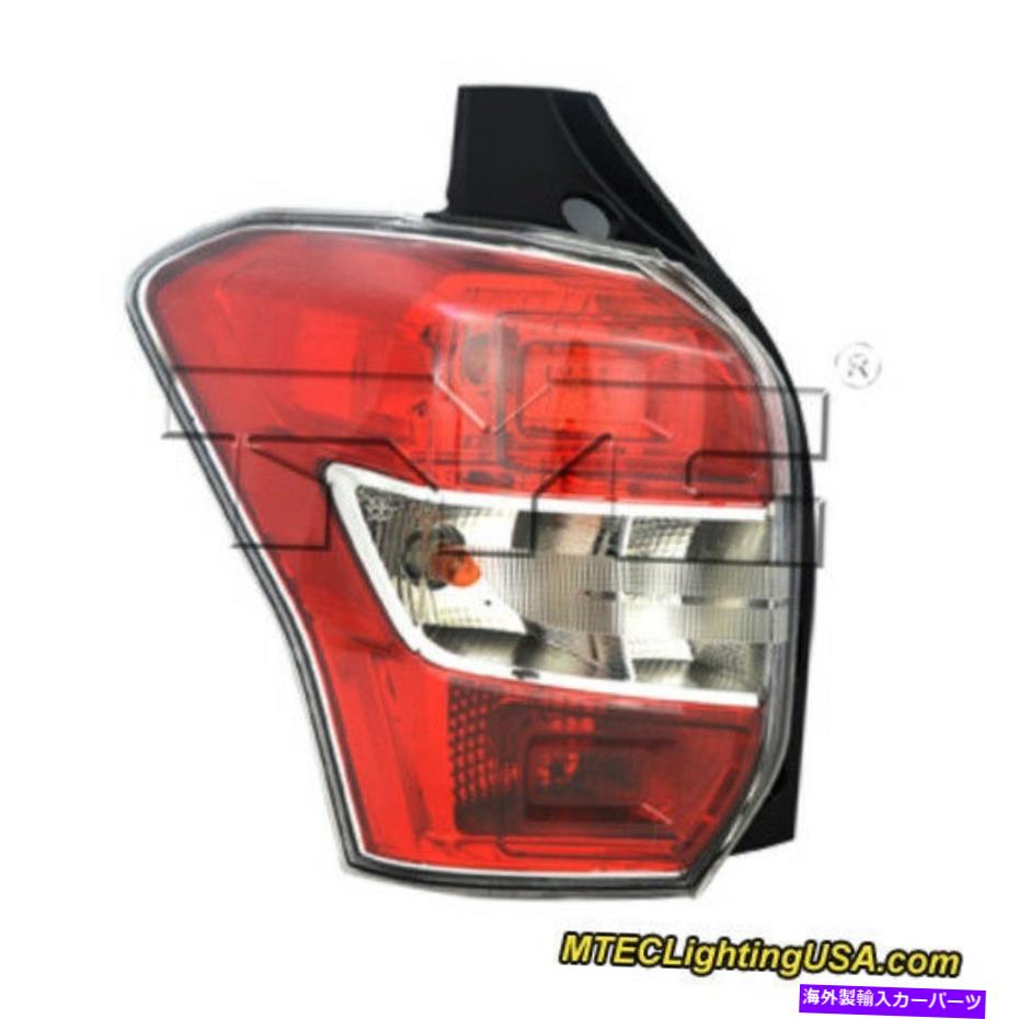 USテールライト Subaru forester 2014-2015のためのTYC左サイドテールライトランプアセンブリ TYC Left Side Tail Light Lamp Assembly for Subaru Forester 2014-2015【並行輸入品】