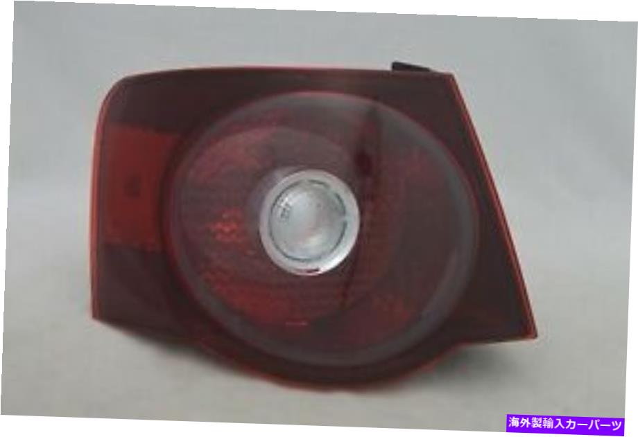 USテールライト 2008-2010のための左側の外側テールライトアセンブリJettaセダン Left Side Outer Tail Light Assembly For 2008-2010 Volkswagen Jetta Sedan【並行輸入品】