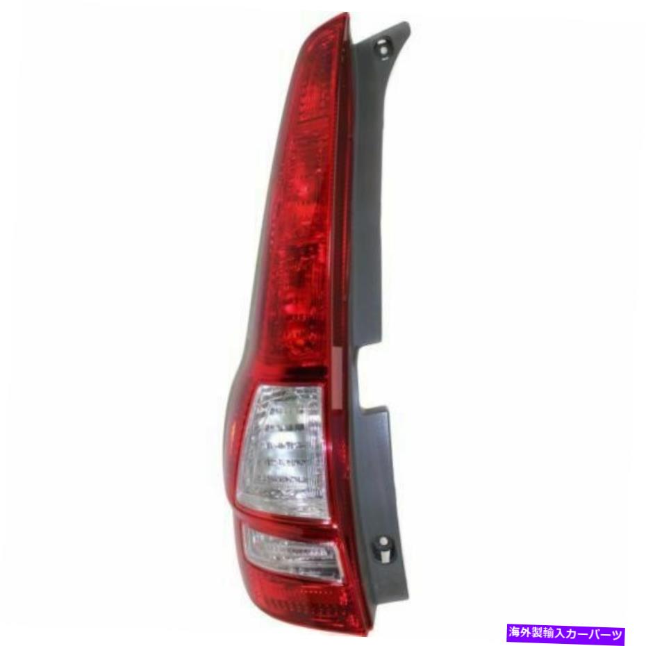 USテールライト CR-V 07-11、ドライバーサイドテールライト、クリア、レンズレンズ For CR-V 07-11, Driver Side Tail Light, Clear and Red Lens【並行輸入品】