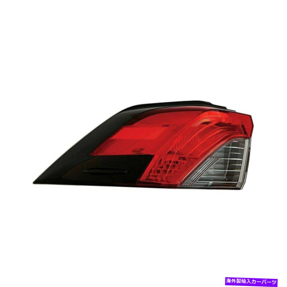 USテールライト TOYOTA RAV4 19-20の場合、DO2804157運転側の外側の交換テールライトに戻る For Toyota RAV4 19-20 Replace TO2804157 Driver Side Outer Replacement Tail Light【並行輸入品】