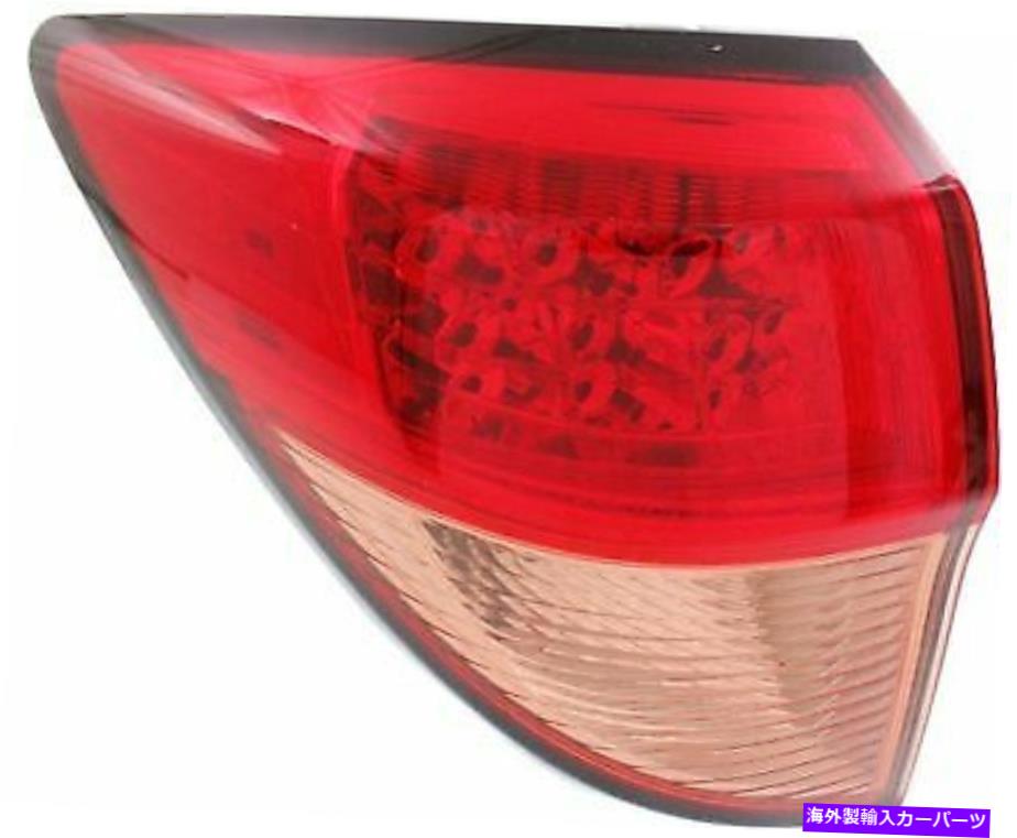 USテールライト 2016-2018 Honda HR-VのためのCPPドライバ側、外側のテールライトHO2804109 CPP Driver Side, Outer Tail Light HO2804109 for 2016-2018 Honda HR-V【並行輸入品】