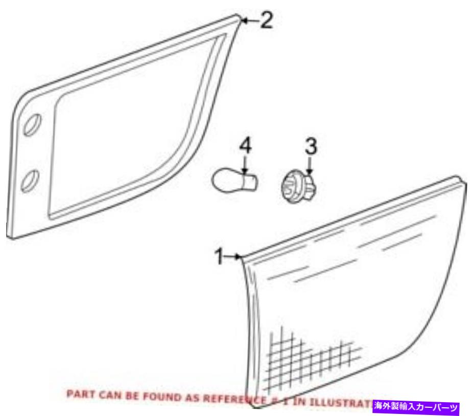 USテールライト BMW 63217164483のための本物のOEMテールライトアセンブリ Genuine OEM Tail Light Assembly for BMW 63217164483【並行輸入品】