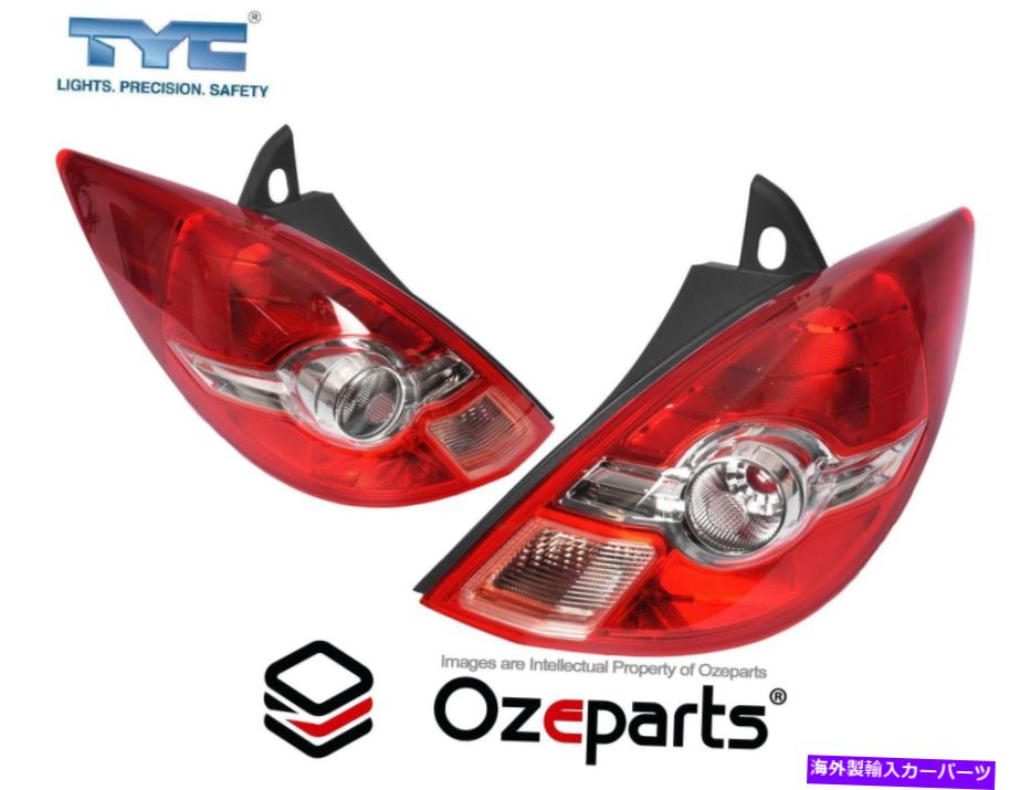 USテールライト 日産ティダC11シリーズ2ハッチ09~17のためのセット/ペアLH + RHテールライトリアランプ Set / Pair LH+RH Tail Light Rear Lamp For Nissan Tiida C11 Series 2 Hatch 09~17【並行輸入品】