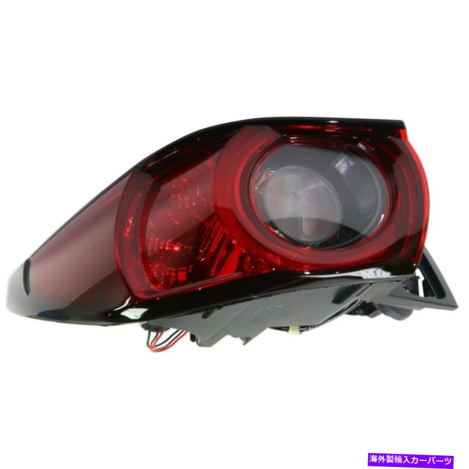 USテールライト 2017-2018 Mazda CX-5運転側の外側のテールライト Tail Light For 2017-2018 Mazda CX-5 Driver Side Outer【並行輸入品】