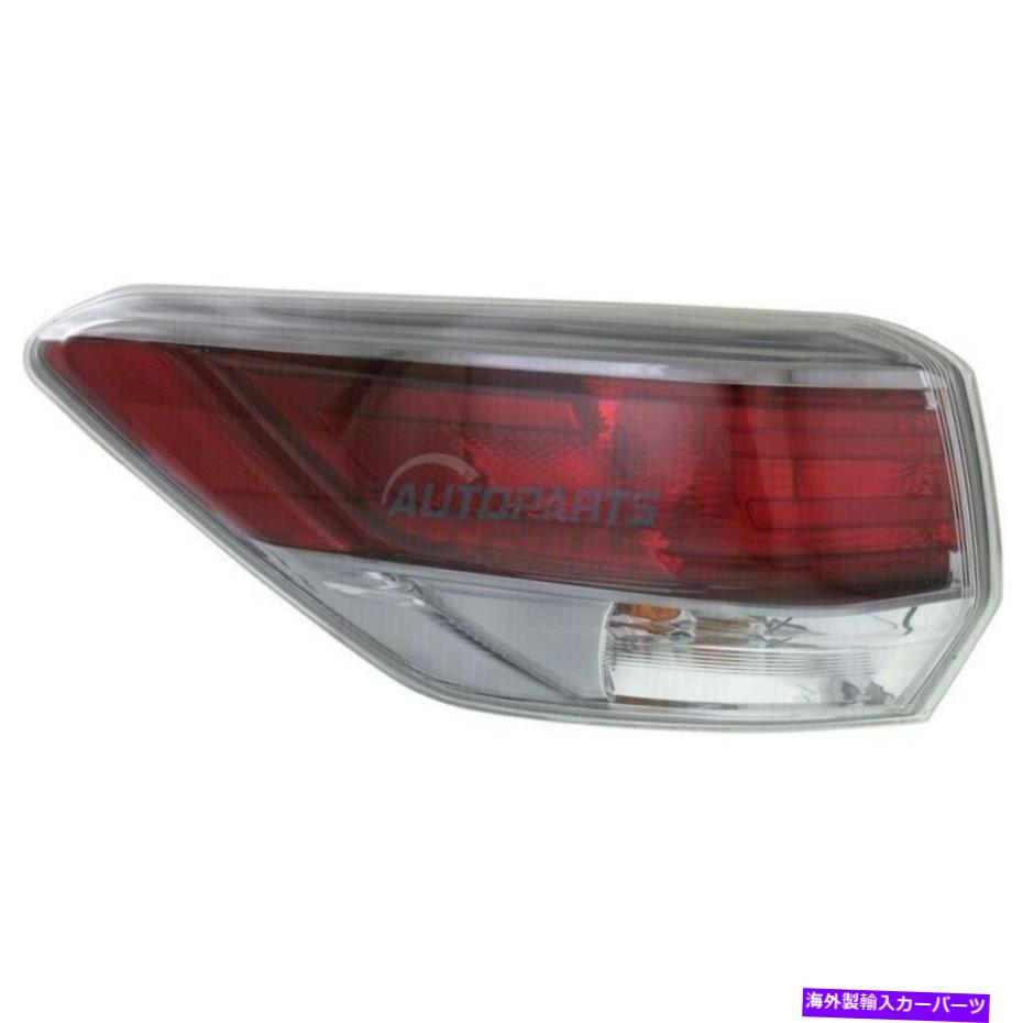 USテールライト 新しい左外側テールランプアセンブリ2014-2016トヨタハイランダーから2804120 NEW LEFT OUTER TAIL LAMP ASSEMBLY FITS 2014-2016 TOYOTA HIGHLANDER TO2804120【並行輸入品】｜Us Custom Parts Shop USDM